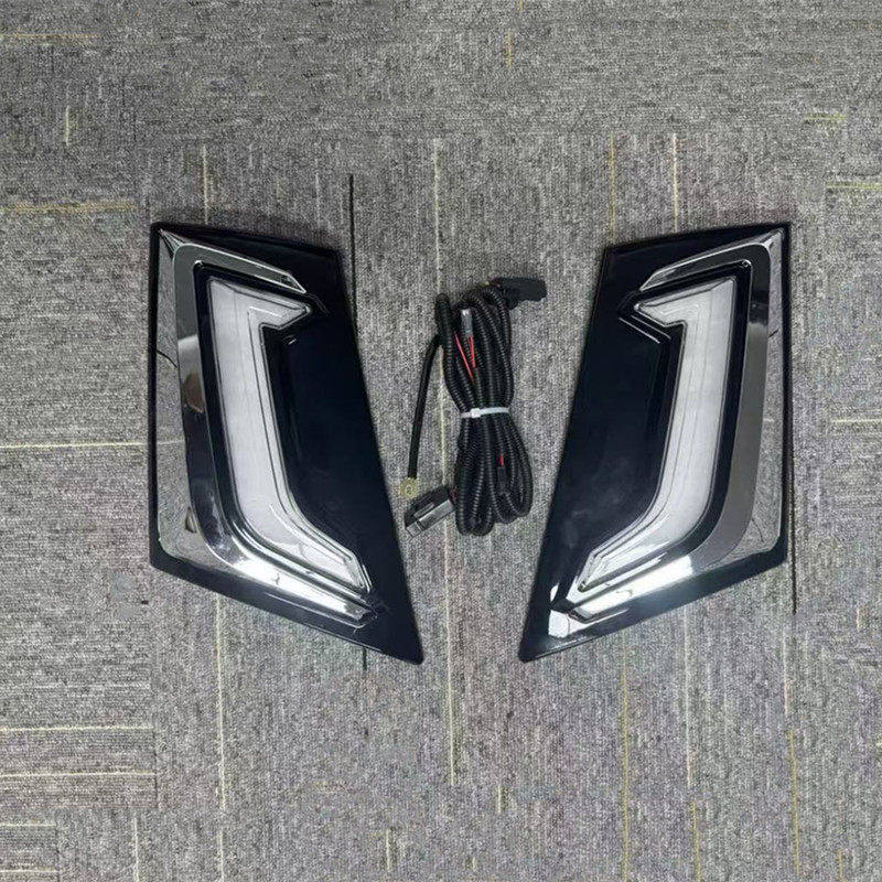 适用于新款皇冠威尔法Vellfire 40系LED日行灯前杠蒙娜丽莎装饰灯