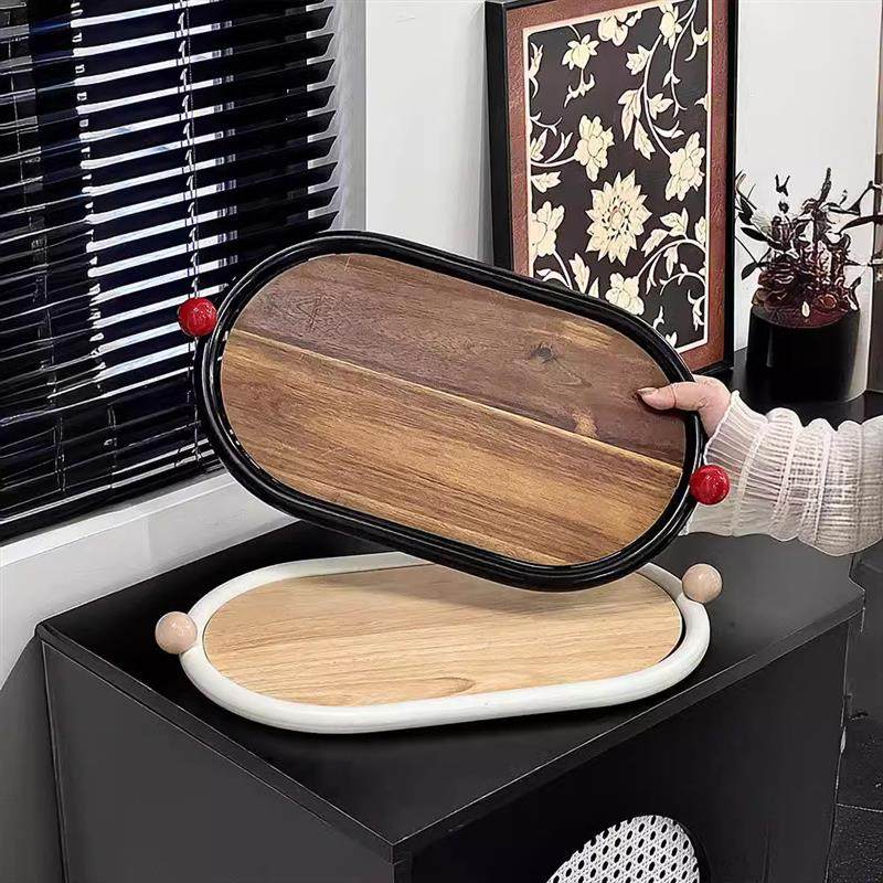 奶油风原木餐用托盘酒店名宿精致下午茶甜品盘高颜值蛋糕咖啡杯盘,餐饮具,盘,淘宝优惠券,粉丝福利购,淘宝优惠卷