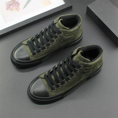 冬季棉鞋2024新款加绒二棉男鞋高