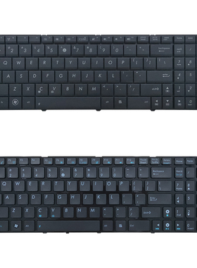 适用于华硕N53SN X61S U50 G60 F50S U53 P53 N71J笔记本键盘K55D K52J