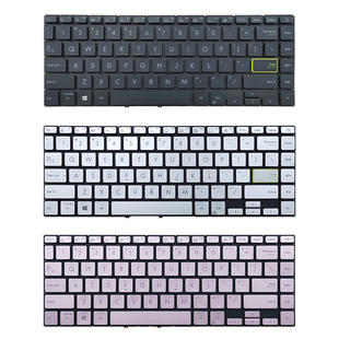 适用华硕redolbook 14S S433 X421 S4600 V4050F E410M键盘V4100E