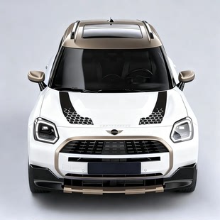 适用于宝马MINI U25Countryman汽车机盖装饰贴车身改装饰贴引擎盖