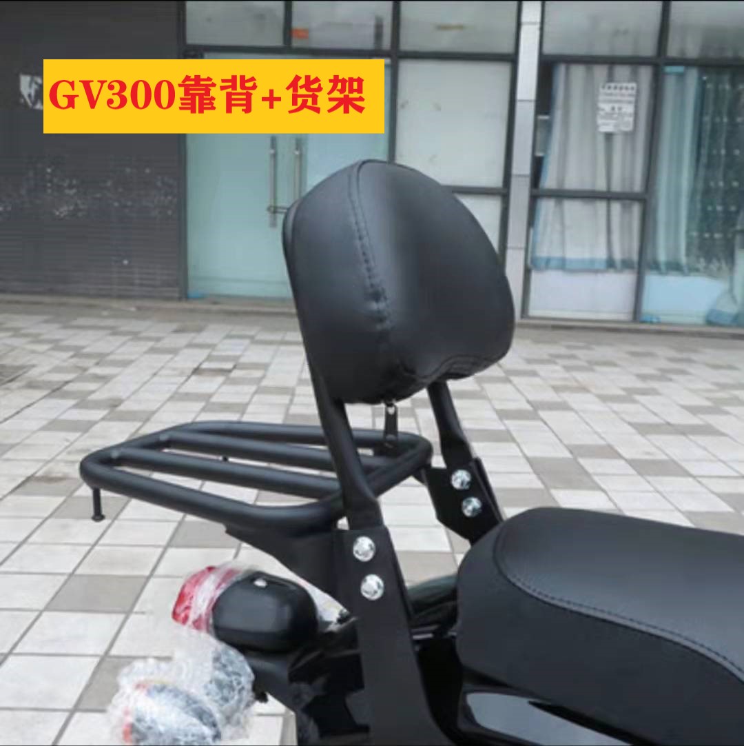 QINGQI DAHAN XIAOSHENG GV300 사이드 백 백 라이더 백 GV250GV650 사이드 백 등받이 가드