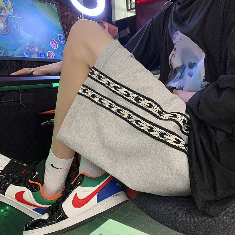 侧边编制短裤男夏季2022  D258 W818 P35图片