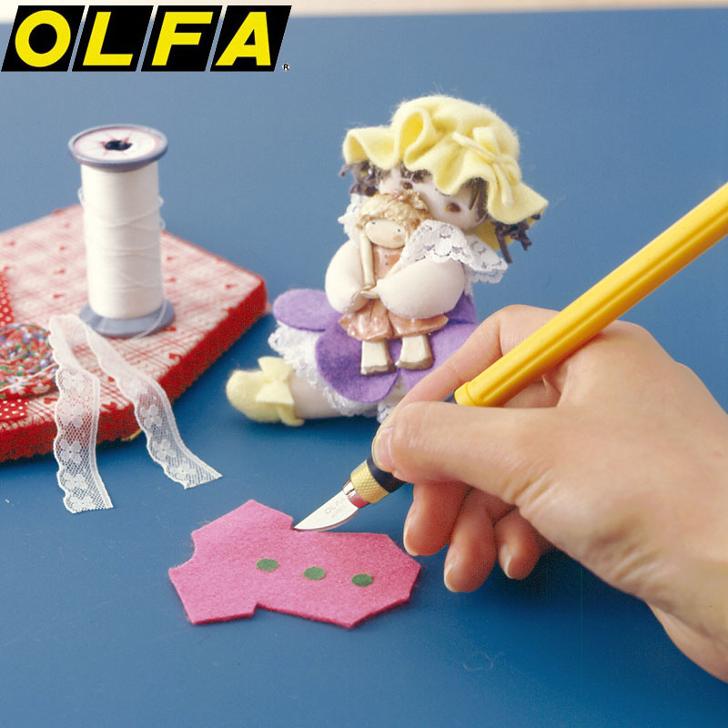 爱利华olfa日本雕刻刀橡皮章笔刀