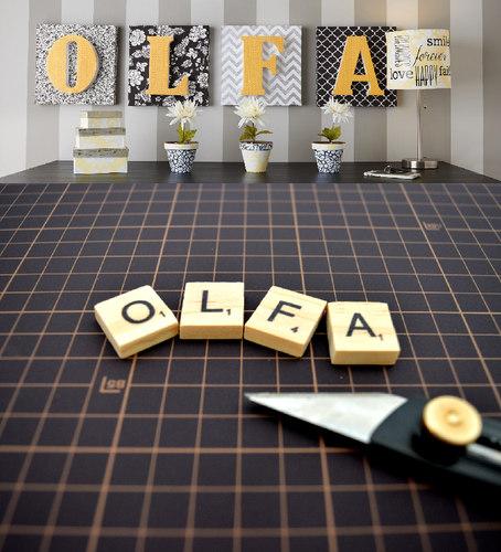 爱利华olfa日本手工双面A4切割垫