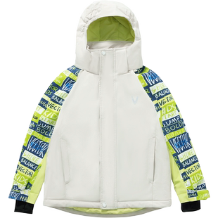 VECTOR玩可拓儿童滑雪服男童女大童冬防水加厚防风保暖上衣童装