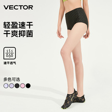 VECTOR玩可拓泳裤女浮潜冲浪高腰三角裤修身比基尼透气分体泳衣