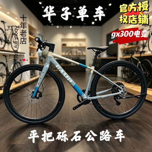 坎普gx300平把砾石公路车瓜车迈金pes电变碳纤维前叉12速男女舒适