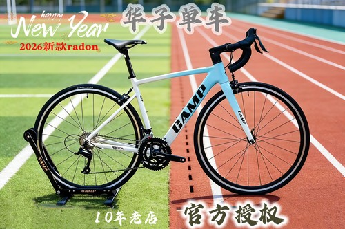 坎普公路车铝合金车架线拉油刹