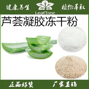 芦荟冻干粉200:1库拉索芦荟凝胶冻干粉芦荟提取物芦荟萃取精华粉