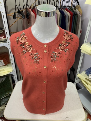 妈妈羊毛外套奶奶装中年女装