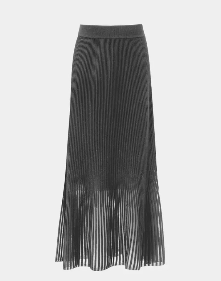 2024冬季新款法式竖条纹渐变镂空高端专柜针织鱼尾摆半身裙,女装/女士精品,半身裙,淘宝优惠券,粉丝福利购,淘宝优惠卷