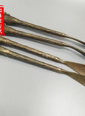 仿古风黄铜寿星居家工艺摆件