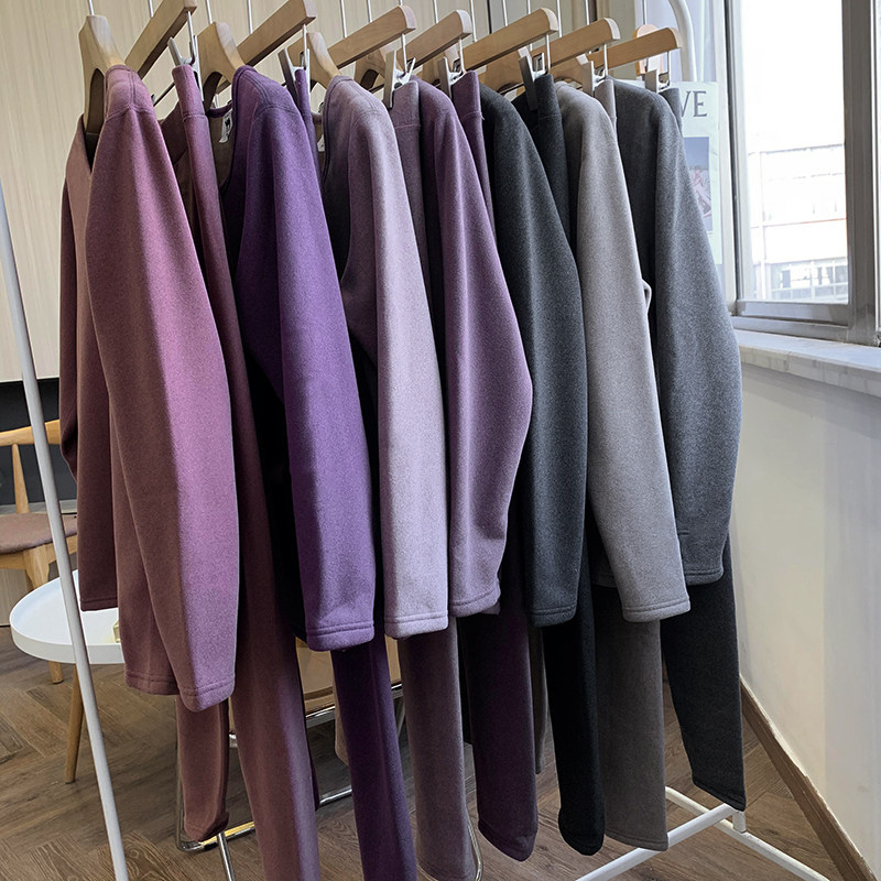 尾货单缘一批！炒温暖速热！冬季厚实圆领秋衣秋裤内衣套装情侣款,女士内衣/男士内衣/家居服,保暖套装,淘宝优惠券,粉丝福利购,淘宝优惠卷