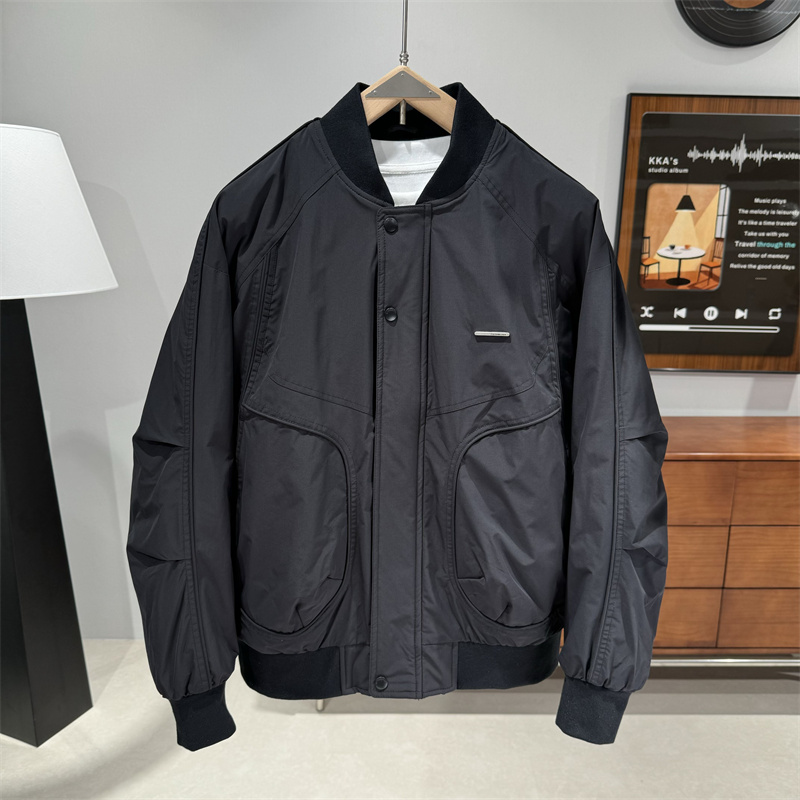 冬季宽松休闲立领羽绒服