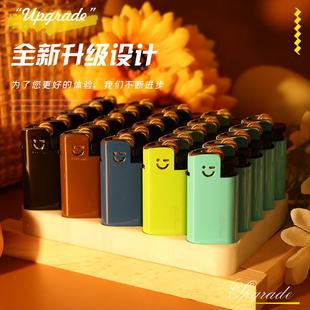 潮短款 整盒25个龙顺金属滑轮打火机可充气耐烧创意个性 打火机