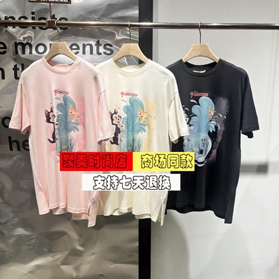 播商场同款26春新款迪士尼匹诺曹系列慵懒风短袖T恤女BDT1YD1283