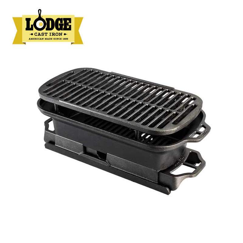 LODGE碳烤炉户外清洗方便烧烤炉
