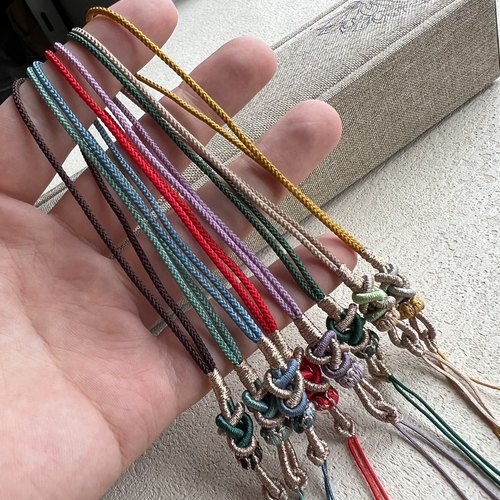 古玩手把件中国结吊头