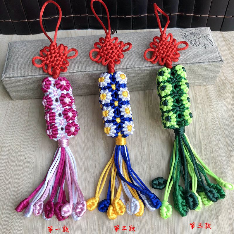 手工编织传统如意中国结汽车挂件小挂件 送老外特色礼品
