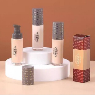 热销货源拉美拉粉底液自然遮瑕持久裸妆不卡粉bb霜水粉霜g