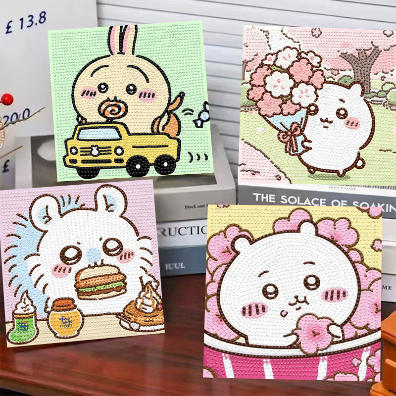 吉伊卡哇儿童DIY钻石画