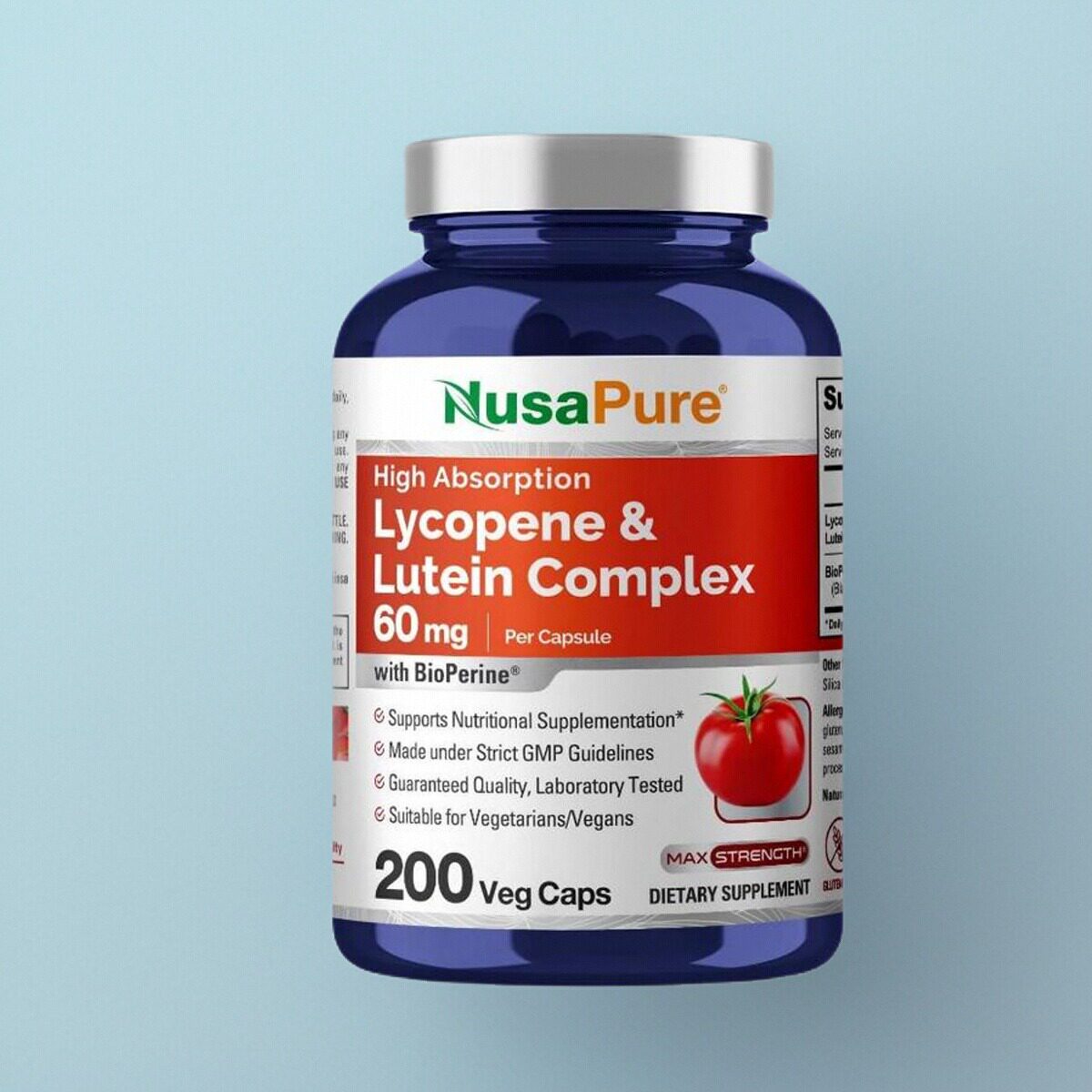 美国番茄红素成人前列健康Lycopene Lutein Complex免疫力 200粒