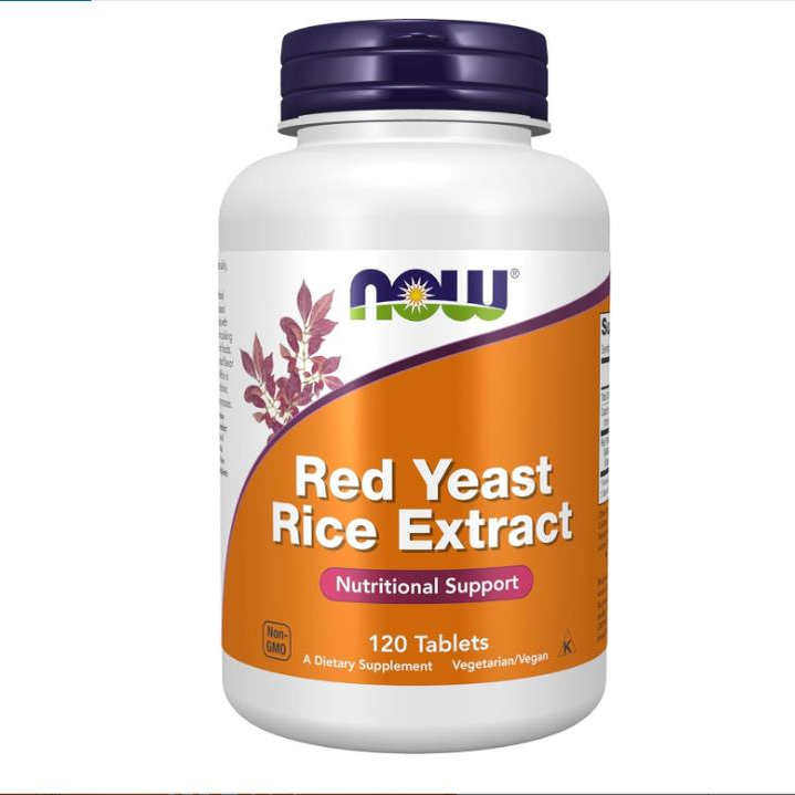 NOW 成人红曲米胶囊Red Yeast Rice(Monascus purpureus)心脑保健