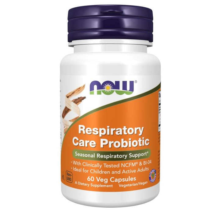 NOW Foods Respiratory Care Probiotic 呼吸健康益生菌BI-04