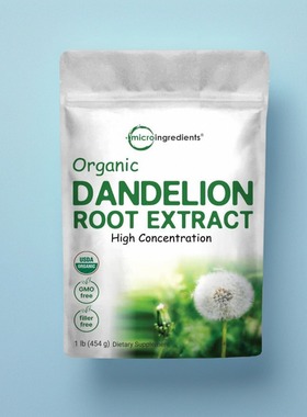 Micro Ingredients 蒲公英根茶粉成人保健水肿Dandelion Root植物