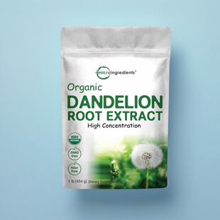 Micro Ingredients 蒲公英根茶粉成人保健水肿Dandelion Root植物