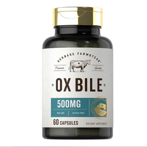 Carlyle Ox Bile 肝脏保健成人美国购60粒500毫克