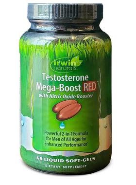 成人健身保健Irwin Naturals Testosterone Mega-Boost RED68粒