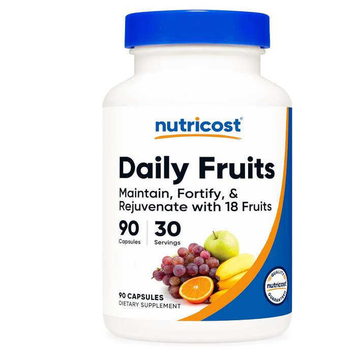 Nutricost Daily Fruits (18 Fruits Blend)成人维生素综合补充90