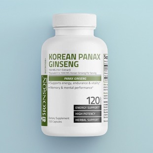 易疲劳保健品 Ginseng 美国西洋参胶囊成人健康保健Korean Panax