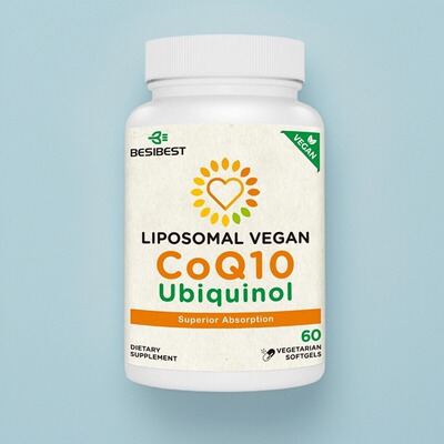 美国脂质体辅酶COQ10泛醇 Liposomal CoQ10 Ubiquinol 60粒保健