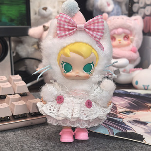 娃衣三件套baby Molly茉莉口袋朋友衣服套装搪胶鞋子泡泡玛特着替