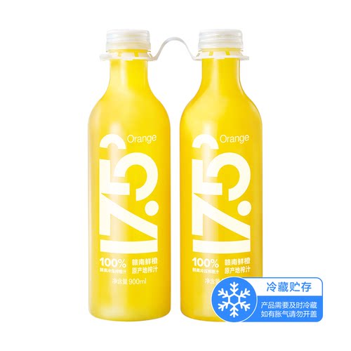 农夫山泉NFC鲜榨橙汁900ml*2
