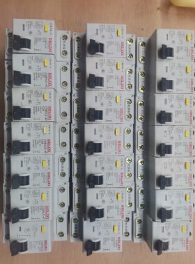 【议价产品】德力西黑色CDB3LE 1p漏保+N双出双入6元一只 图片实(