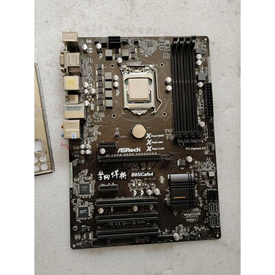 【议价产品】华擎网擎悍将B85主板,带e3-1230v3   原配挡板,询价