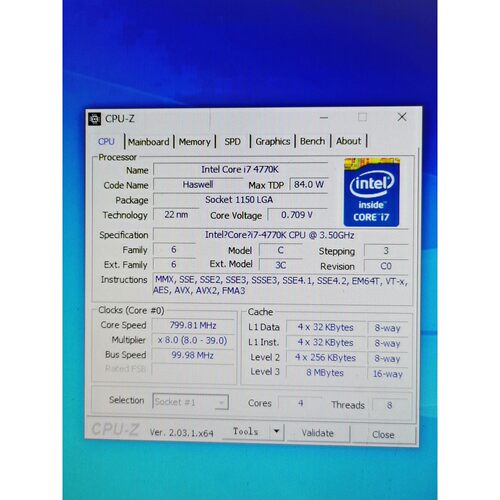 【议价产品】原装拆机的好CPU,i7-4770K,主频3.5G,四核8线询价