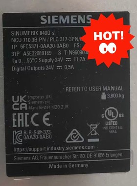 【议价产品】6FC5371-0AA30-0AB0 西门子 NCU710.询价