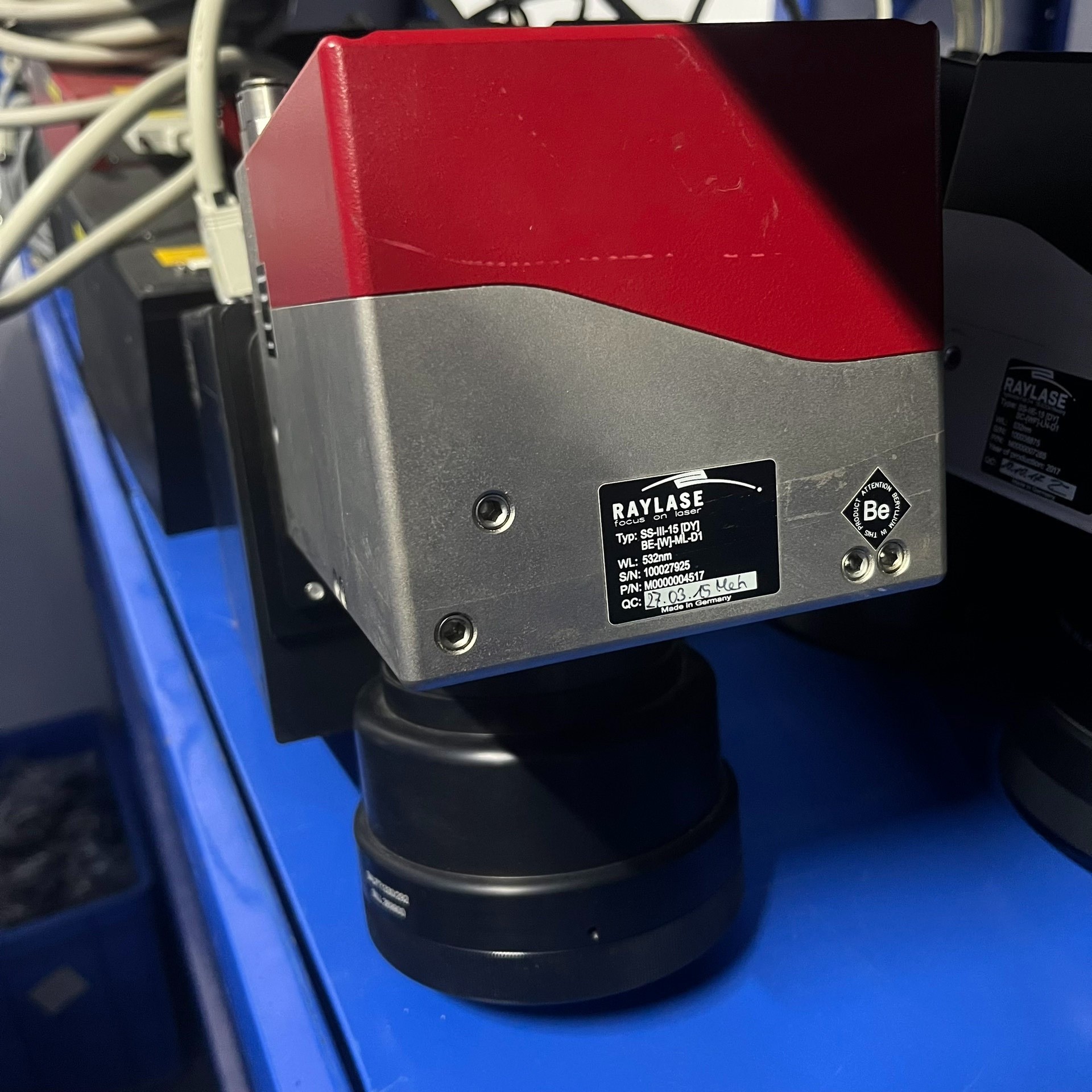 【议价产品】RAYLASE SS-III-15[DY]BE-[W]-ML询价