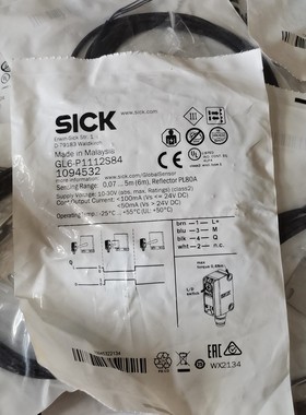 【议价产品】1094532德国SICK传感器 GL6-P1112S84镜询价