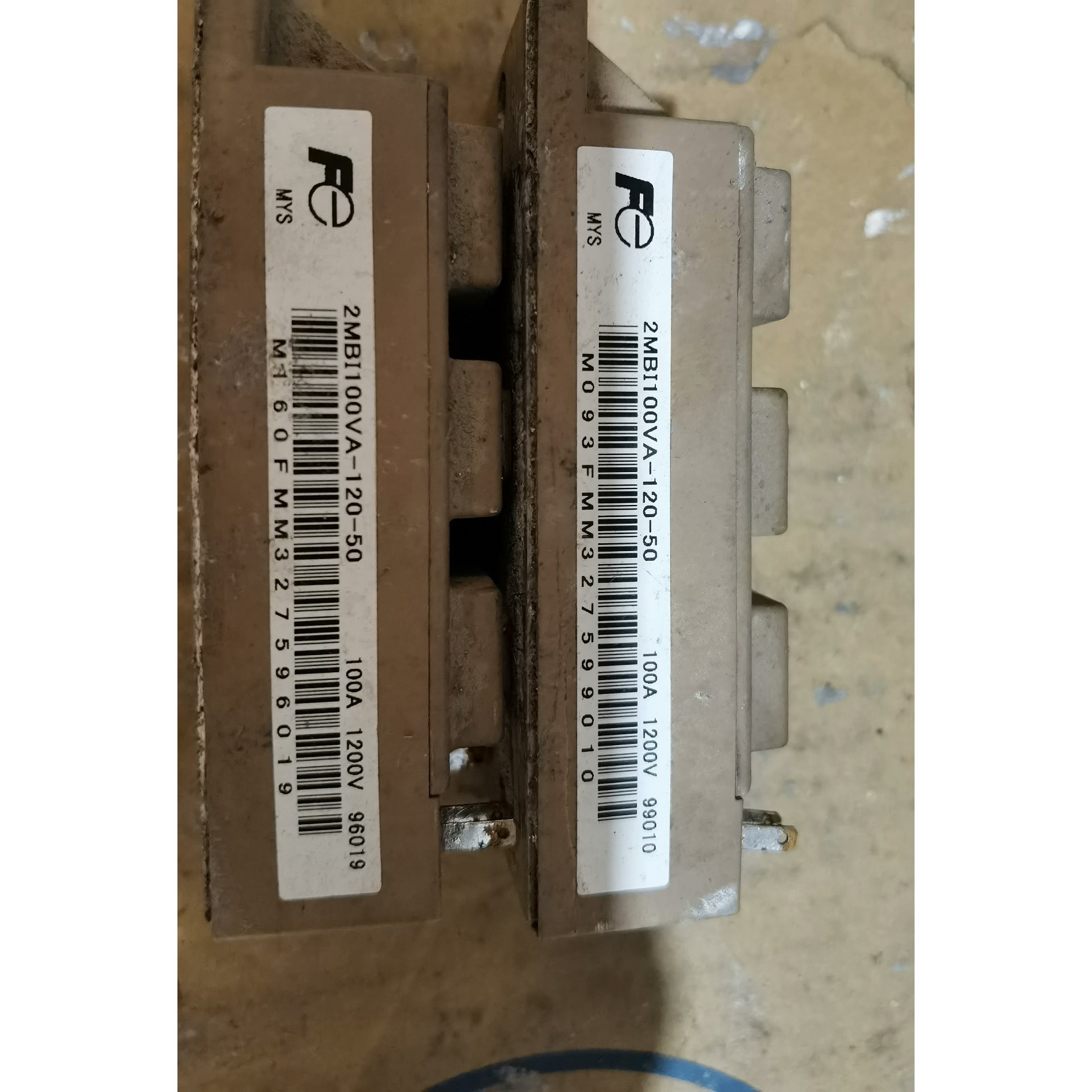 【议价产品】拆机富士模块2MBI100VA-120-50.实物拍摄品相如询价