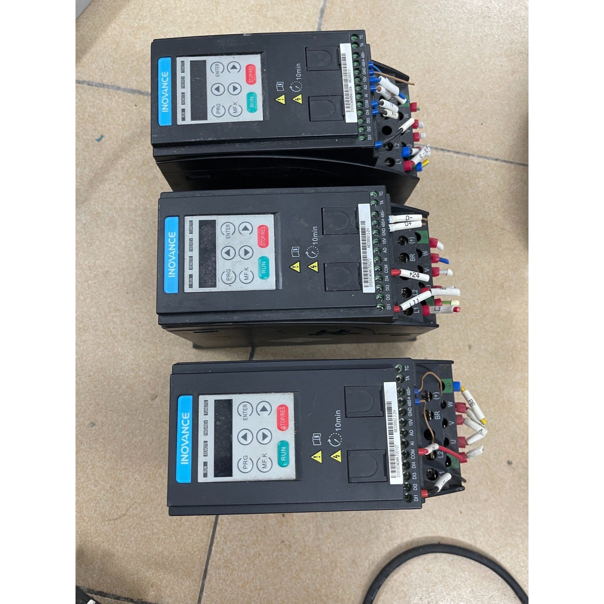 (议价产品)汇川变频器2.2kw,MD200S2.2,220v,成色如图