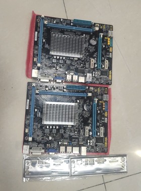 【议价产品】昂达J1900主板，集成j1900Cpu。功能完好，成色实拍