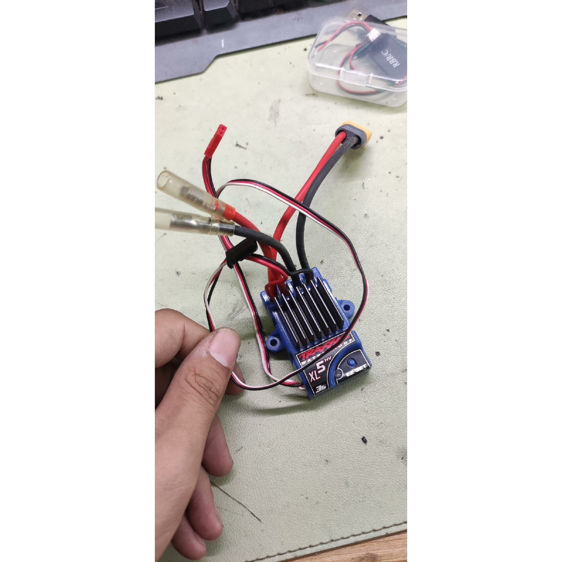 【议价产品】rc攀爬车电调,有刷xl5电调,支持3s,traxxas拆车询价