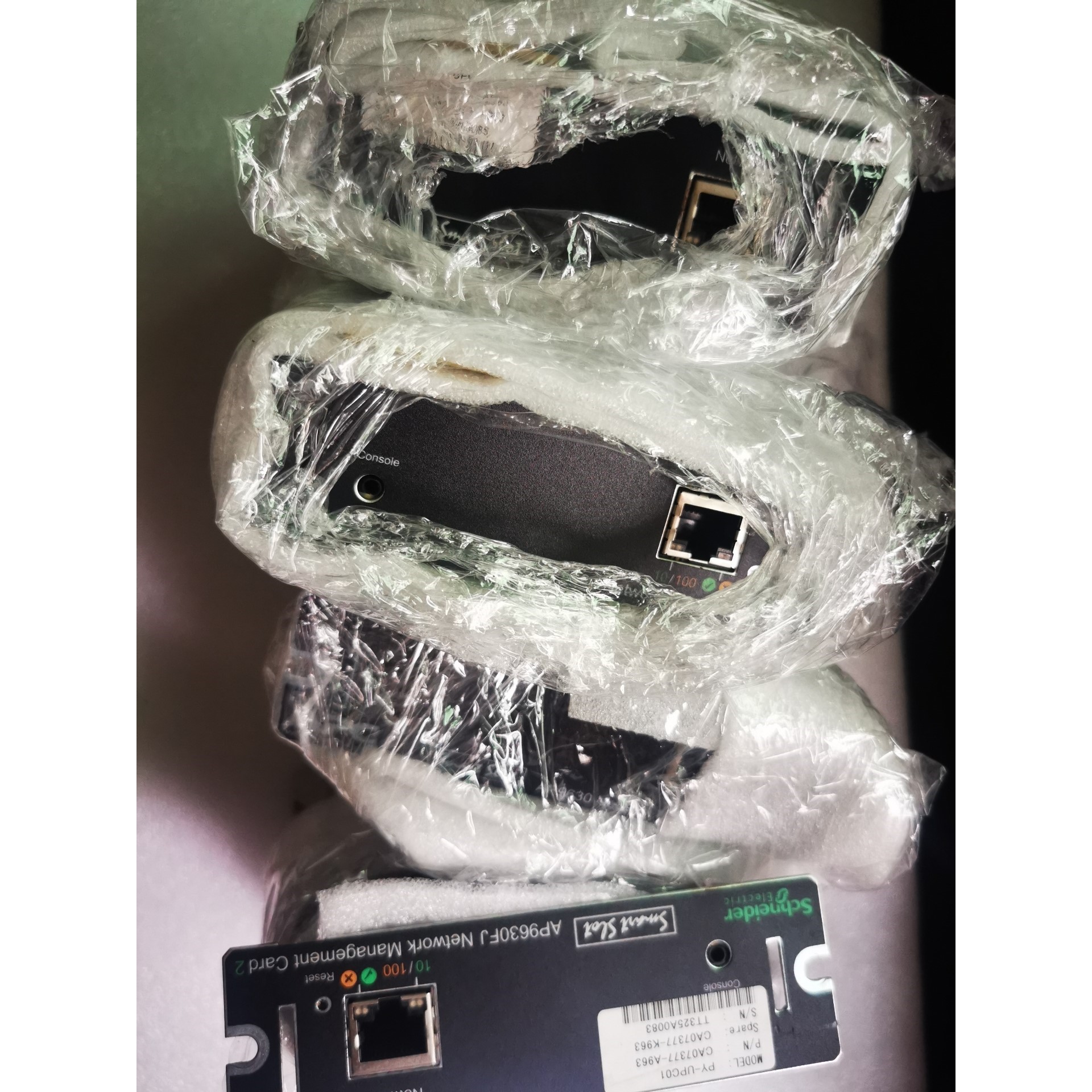 【议价产品】APC施耐德 AP9630    9631网络管理卡,成色都询价